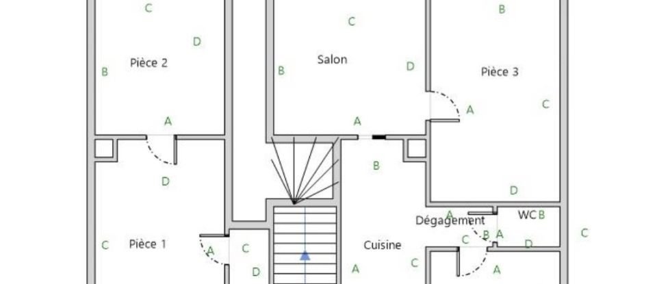 Building in Bischwiller (67240) of 512 m²