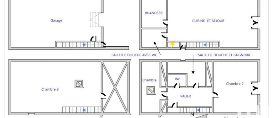 Village house 5 rooms of 138 m² in Collobrières (83610)