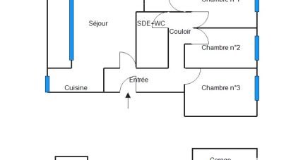 Appartement 4 pièces de 89 m² à Courbevoie (92400)