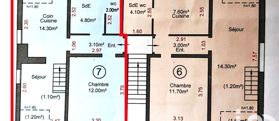 Building in Morsang-sur-Orge (91390) of 90 m²