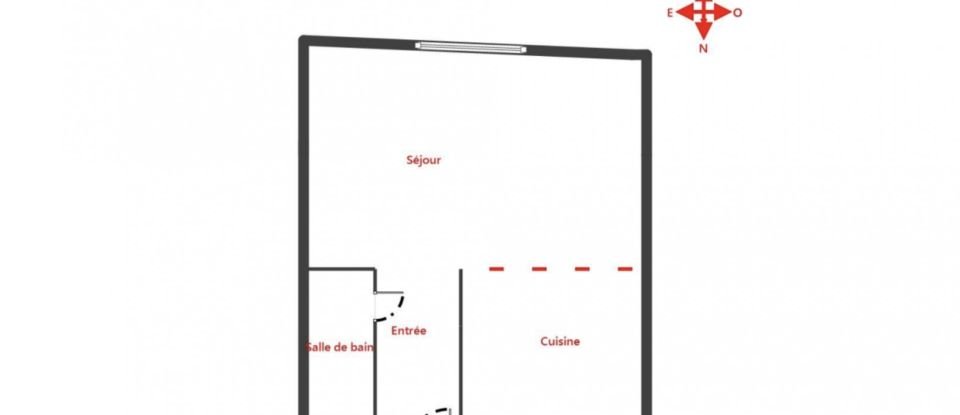 Studio 1 pièce de 19 m² à Pontoise (95300)