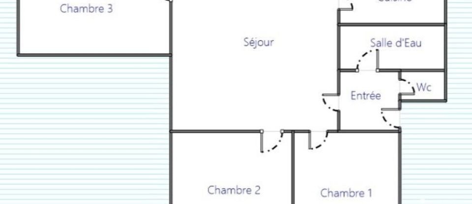 Appartement 4 pièces de 62 m² à Pantin (93500)