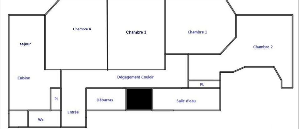 Appartement 5 pièces de 90 m² à Clichy (92110)