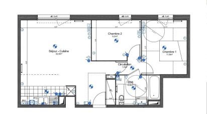 Appartement 3 pièces de 61 m² à Saint-Cyr-l'École (78210)