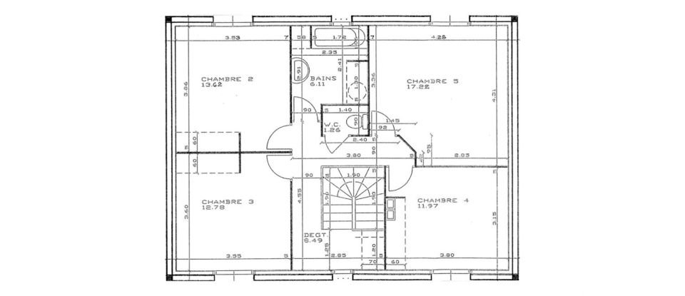 Maison traditionnelle 7 pièces de 151 m² à Mauguio (34130)