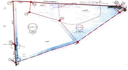 Land of 3,064 m² in Camjac (12800)