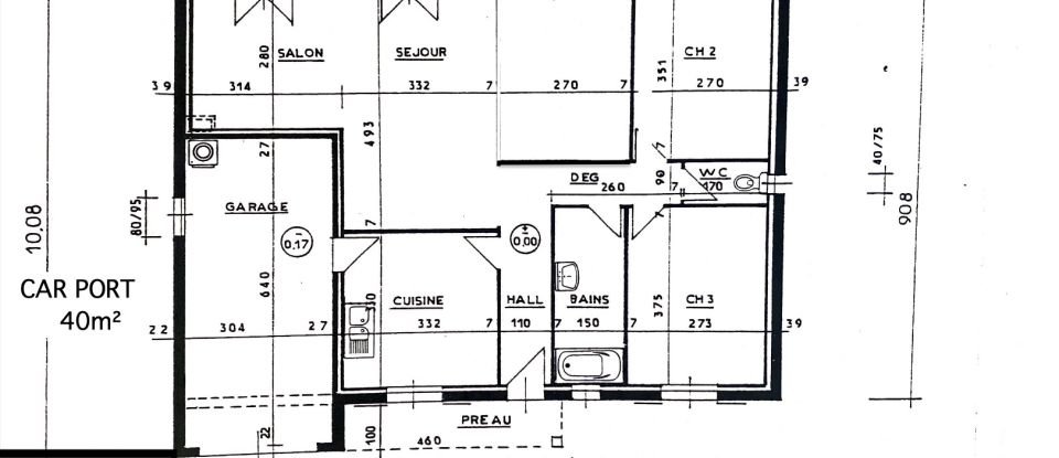 Maison traditionnelle 4 pièces de 81 m² à Mésanger (44522)