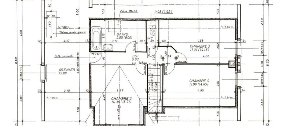 Maison 5 pièces de 128 m² à Chinon (37500)