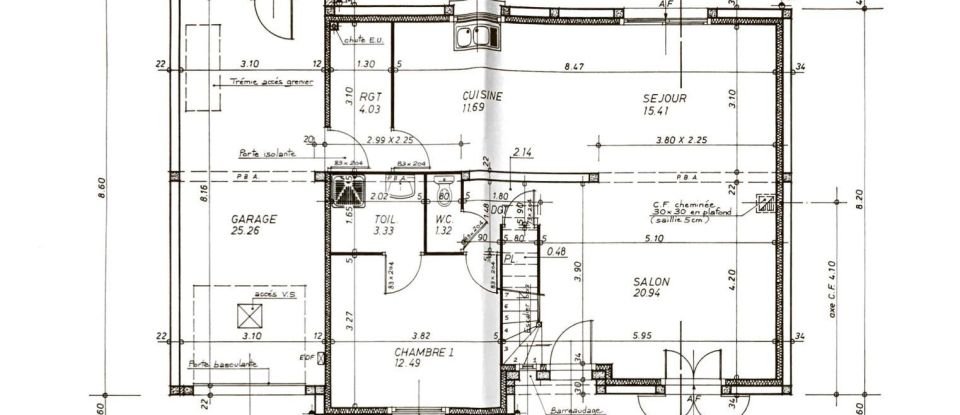 Maison 5 pièces de 128 m² à Chinon (37500)