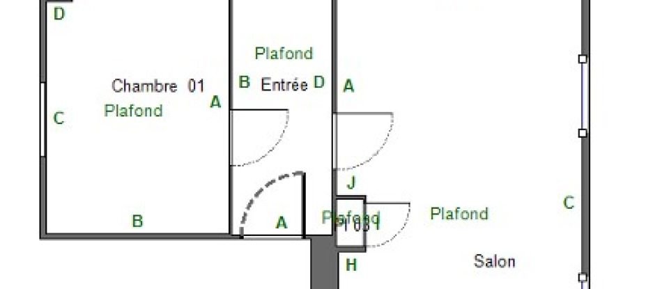 Apartment 4 rooms of 93 m² in Rennes (35000)