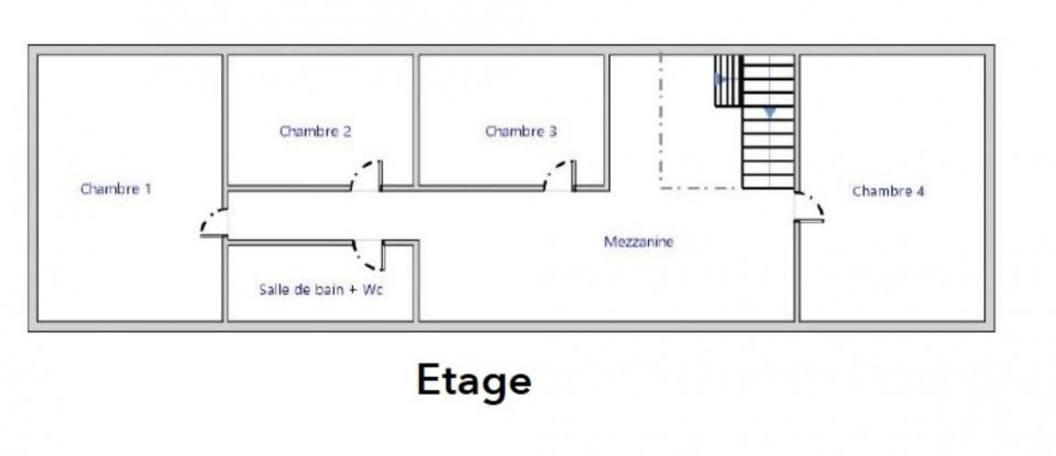 Maison traditionnelle 7 pièces de 165 m² à Pierrefitte-ès-Bois (45360)