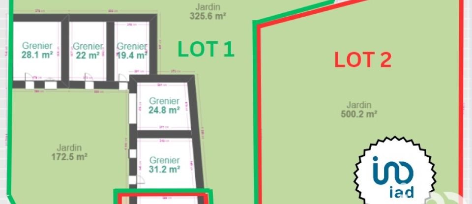 Longère 4 pièces de 125 m² à Bruc-sur-Aff (35550)