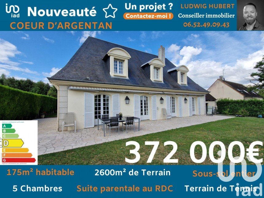 Maison 7 pièces de 175 m² à Argentan (61200)