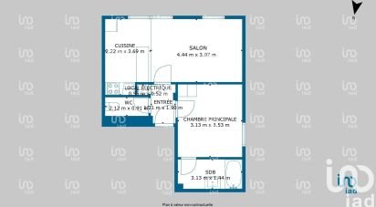 Appartement 2 pièces de 43 m² à Lille (59000)