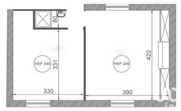 Appartement 2 pièces de 30 m² à Loos (59120)