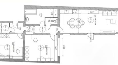 Apartment 3 rooms of 73 m² in Loos (59120)