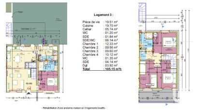 Duplex 5 rooms of 106 m² in La Tranche-sur-Mer (85360)