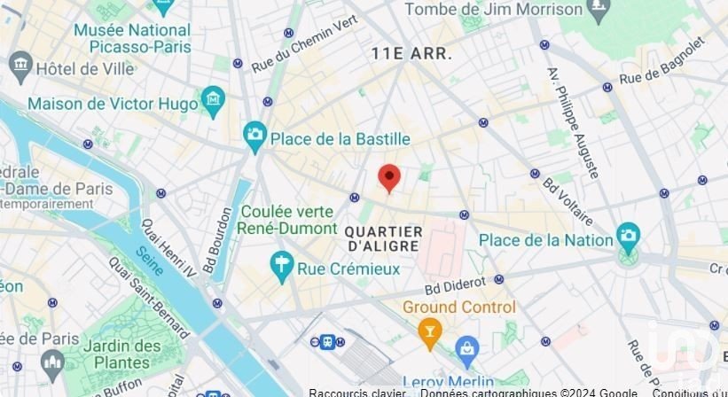 Local d'activités de 37 m² à Paris (75011)