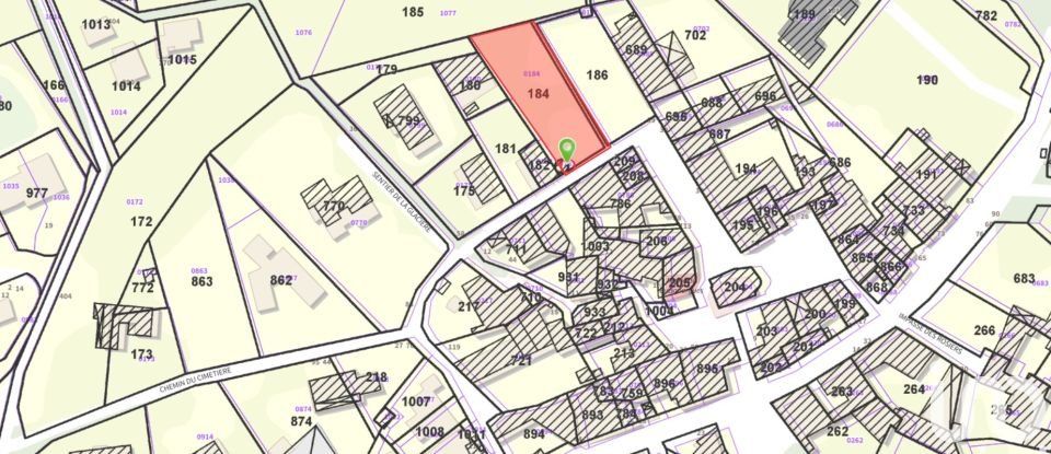 Terrain de 825 m² à Buzignargues (34160)