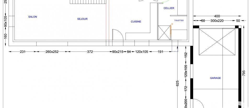 House 4 rooms of 130 m² in Le Lorey (50570)