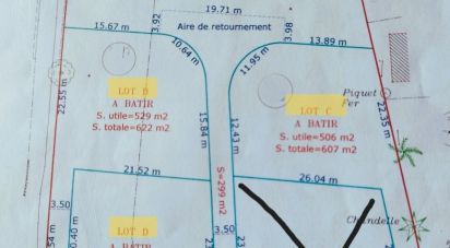 Terrain de 1 311 m² à Saint-Joseph (97480)