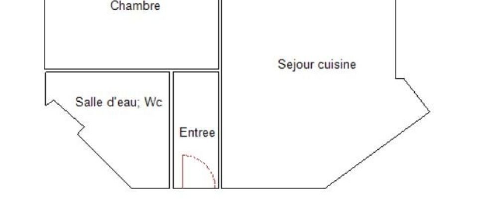 Appartement 2 pièces de 36 m² à Paris (75018)