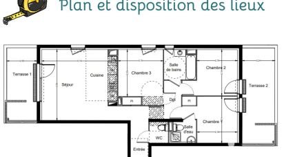 Apartment 4 rooms of 76 m² in Toulouse (31300)