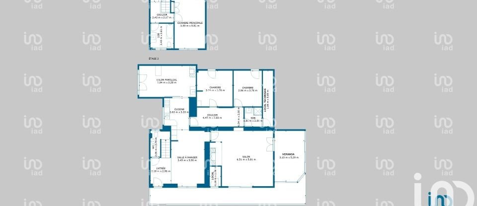 Appartement 6 pièces de 155 m² à Saint-Julien-de-Concelles (44450)