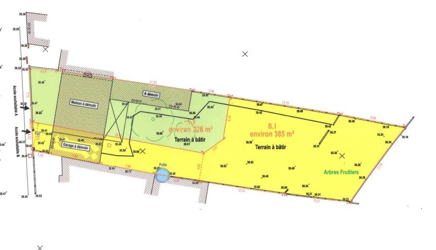 Terrain de 385 m² à Rezé (44400)