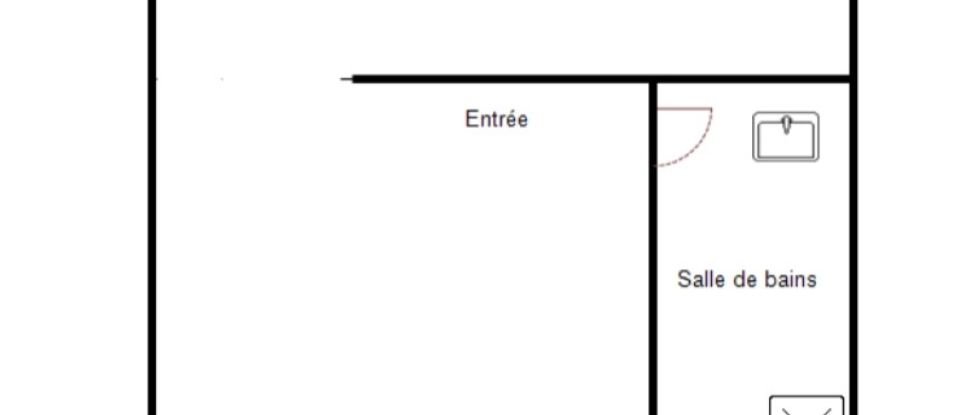 Studio 1 pièce de 17 m² à La Courneuve (93120)