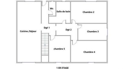 House 6 rooms of 100 m² in Baugé-en-Anjou (49150)