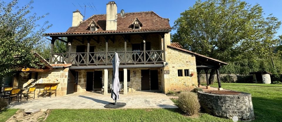 Traditional house 5 rooms of 187 m² in Balaguier-d'Olt (12260)