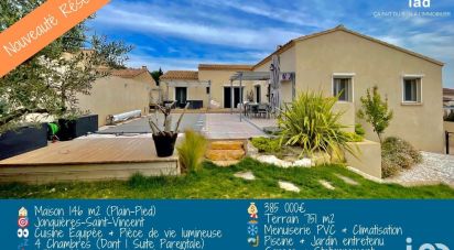 House 6 rooms of 146 m² in Jonquières-Saint-Vincent (30300)