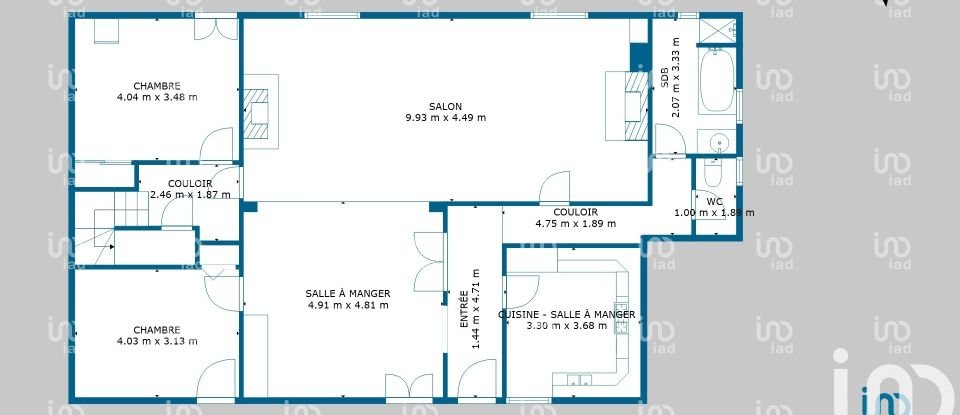 Ferme 9 pièces de 252 m² à Josnes (41370)