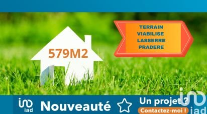 Land of 579 m² in Lasserre (31530)