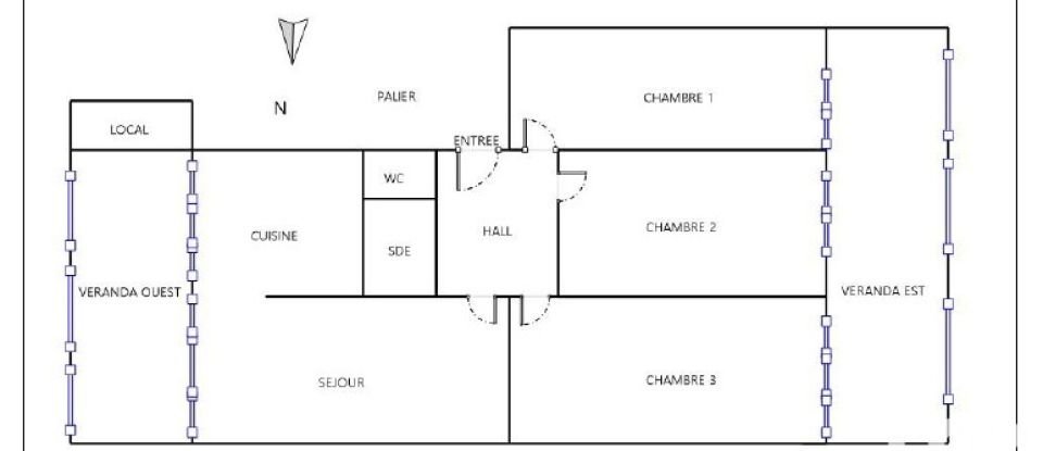 Apartment 3 rooms of 64 m² in Tassin-la-Demi-Lune (69160)