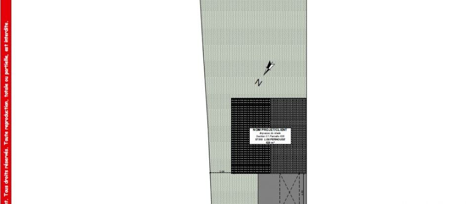 Terrain de 628 m² à Loupershouse (57510)