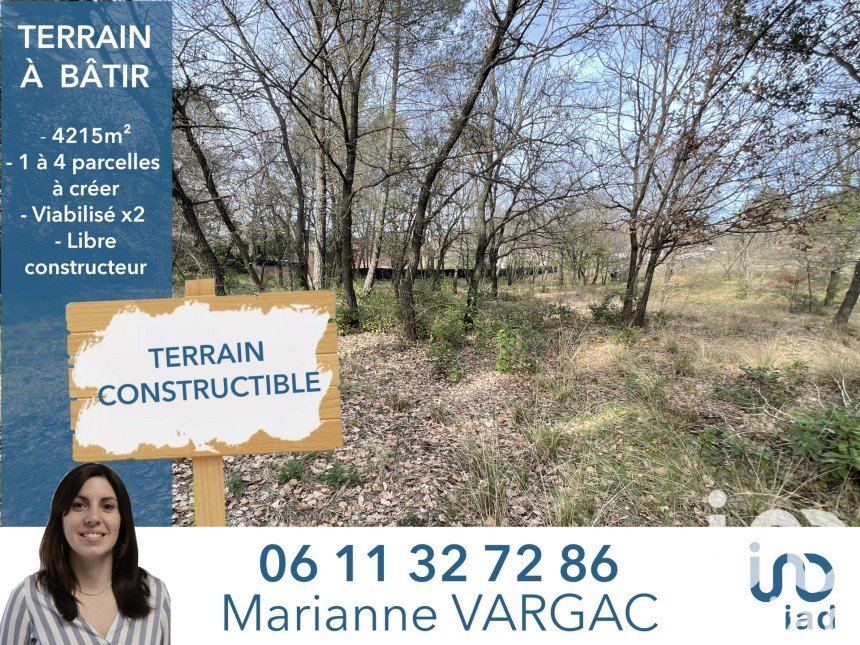 Terrain de 4 215 m² à La Boissière (34150)