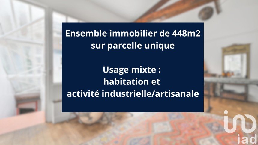 Immeuble de 448 m² à Paris (75020)