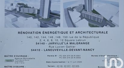 Appartement 3 pièces de 69 m² à Jarville-la-Malgrange (54140)