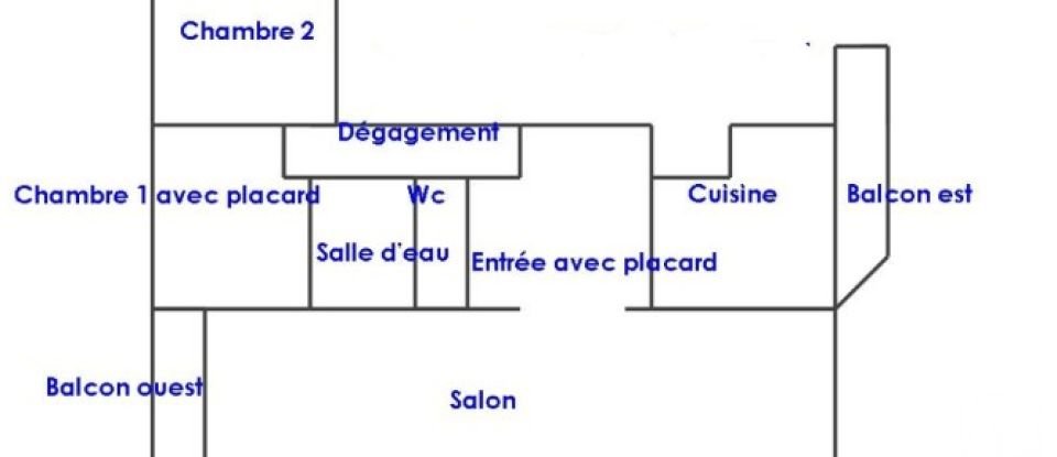 Appartement 4 pièces de 93 m² à Nantes (44200)