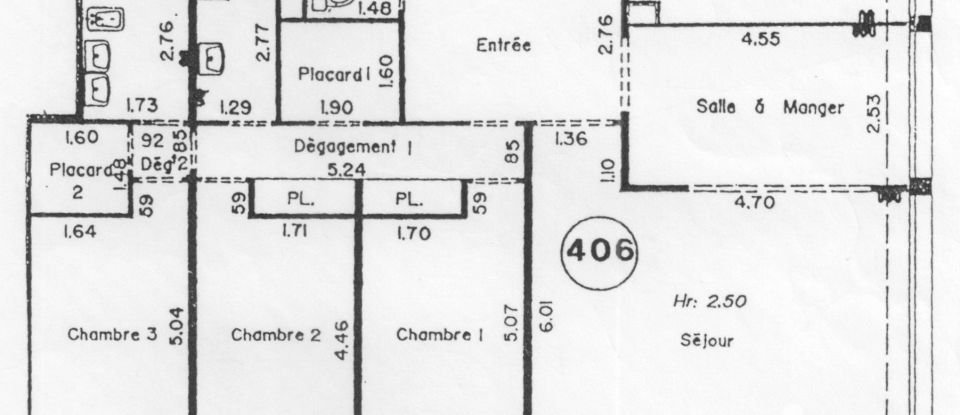 Appartement 4 pièces de 119 m² à Paris (75012)