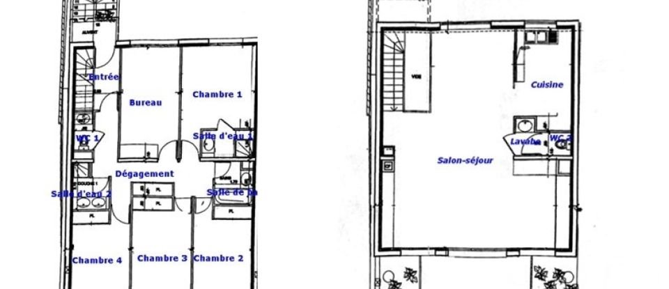 Duplex 6 rooms of 143 m² in Issy-les-Moulineaux (92130)