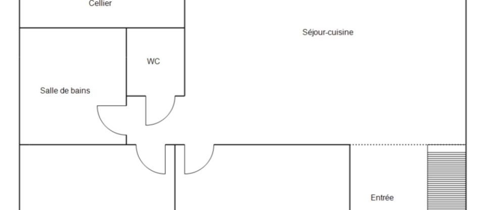 Duplex 7 rooms of 140 m² in Saint-André-le-Gaz (38490)