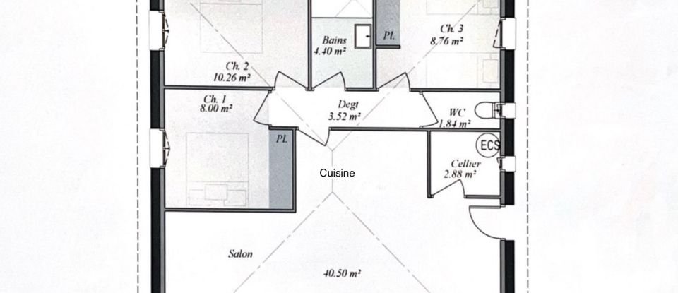 Maison 4 pièces de 80 m² à Vensac (33590)