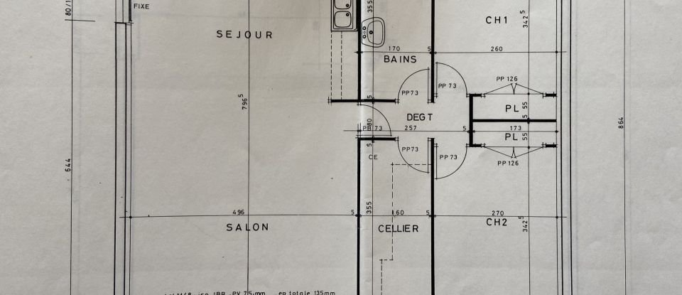 Maison traditionnelle 5 pièces de 98 m² à Lingreville (50660)