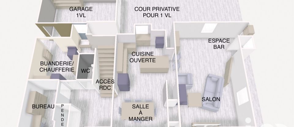 Maison de campagne 6 pièces de 220 m² à Villers-Marmery (51380)