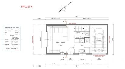 Maison 3 pièces de 35 m² à Divatte-sur-Loire (44450)