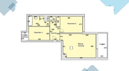 Apartment 3 rooms of 53 m² in La Grande-Motte (34280)