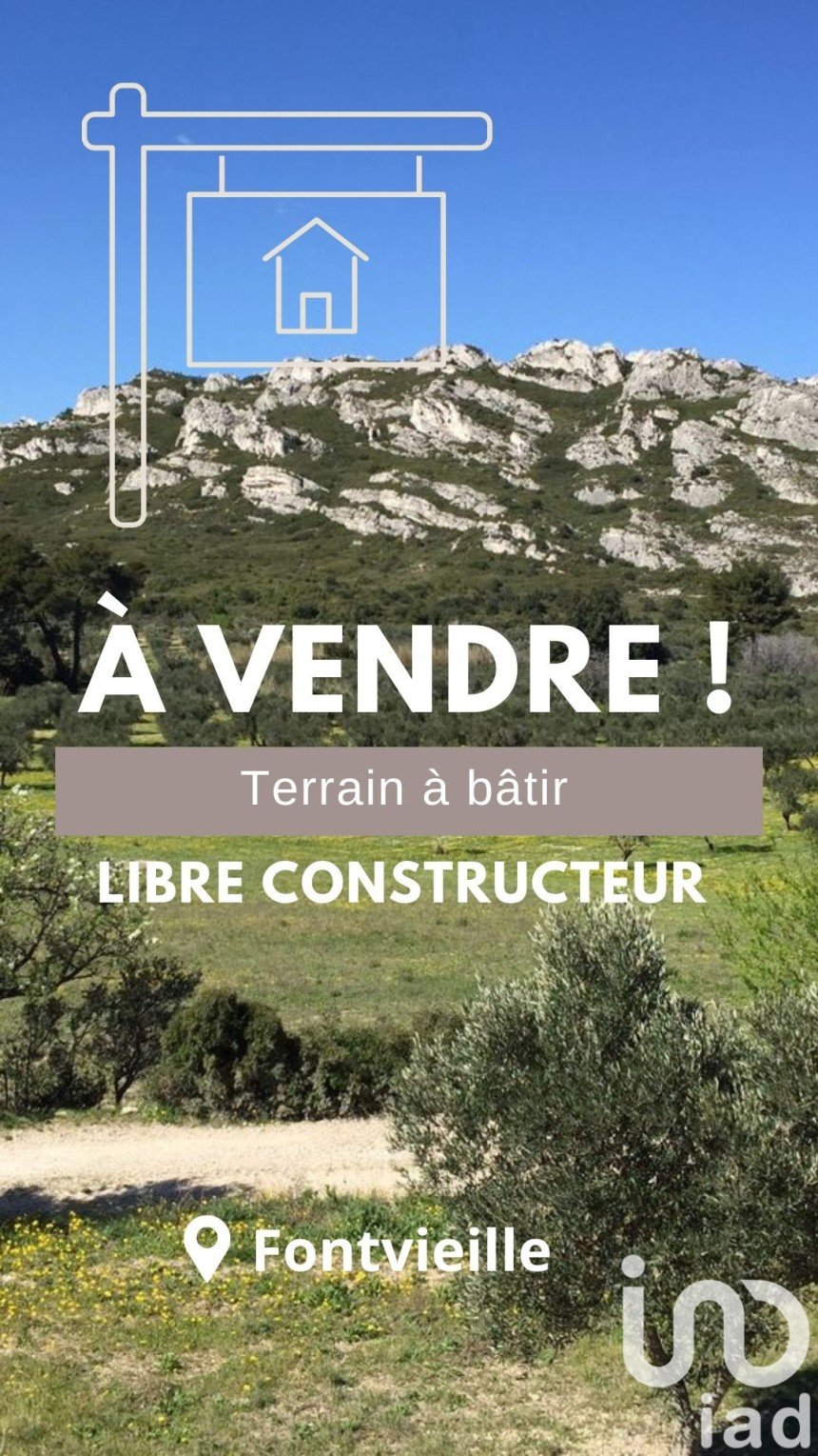 Terrain de 600 m² à Fontvieille (13990)